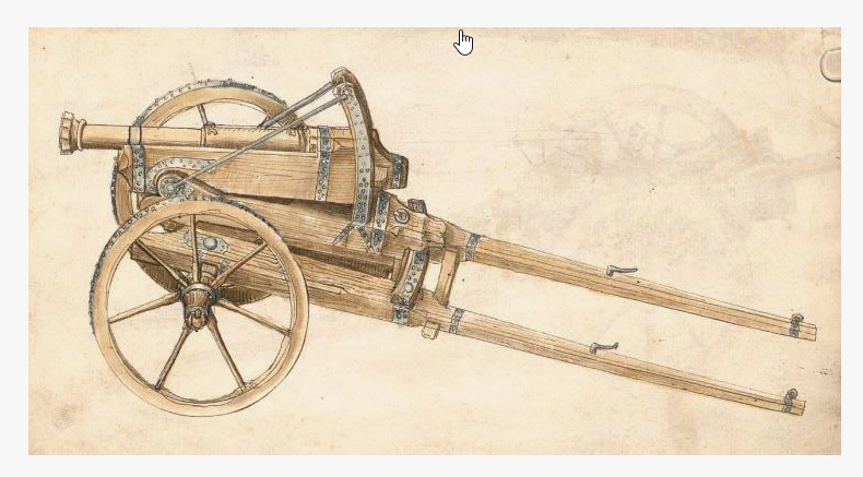 A historical image of an Renaissance artillery piece