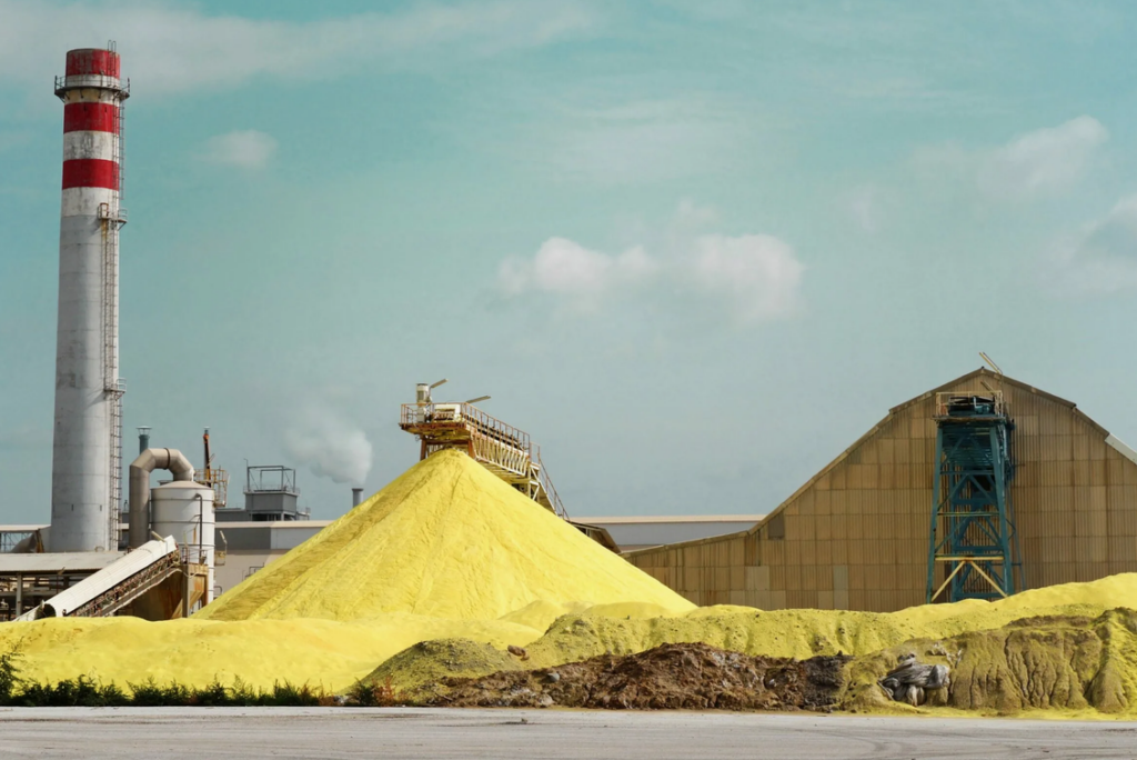 Sulphur or sulfur as commodity